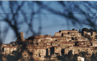 Semproniano - panoramic view