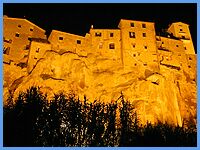 Pitigliano nachts