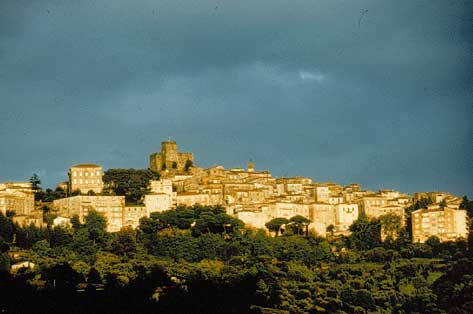 Manciano panorama